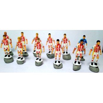 Subbuteo Andrew Table Soccer Olympiacos 2017-18 no bases no box only 12 figures